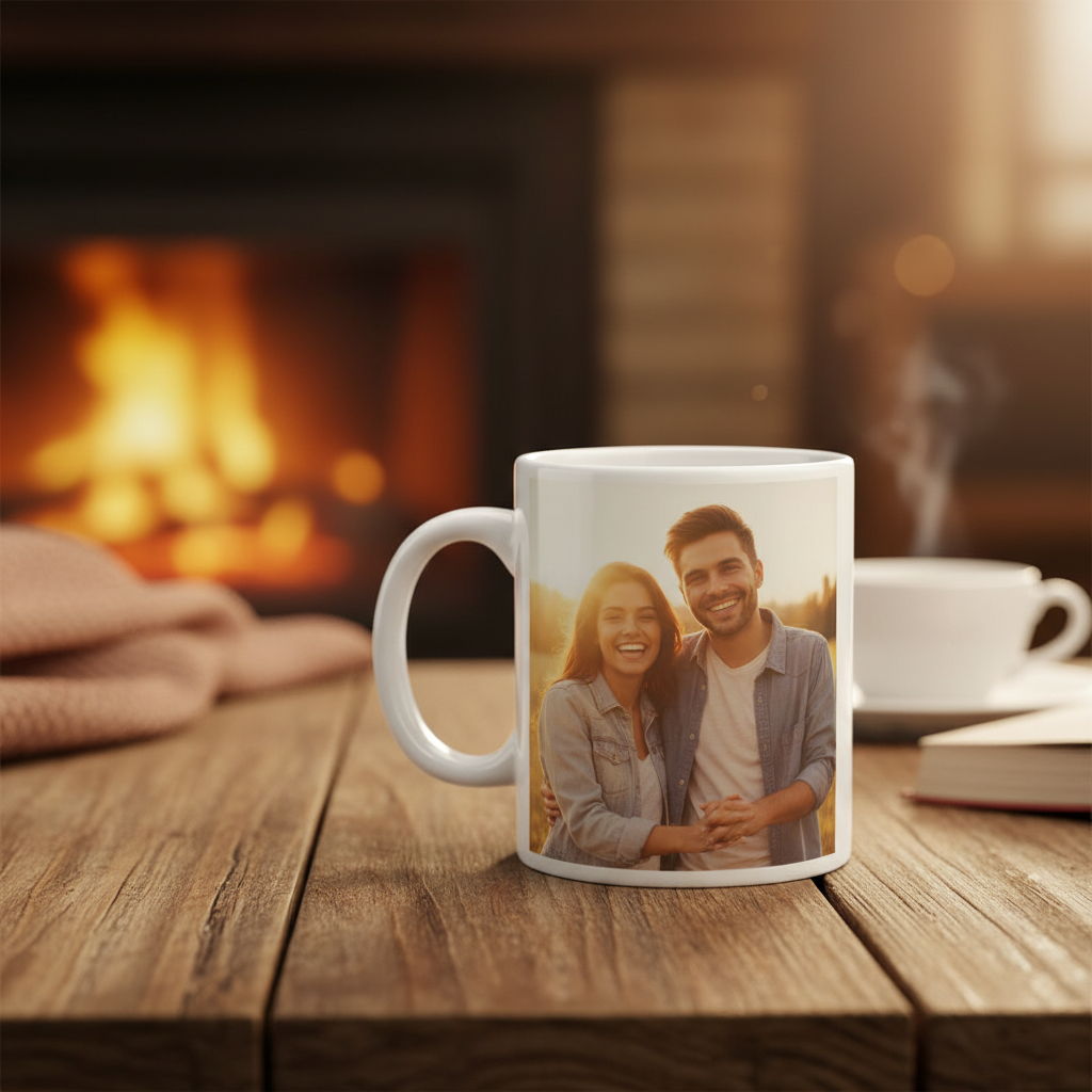 Egyedi fotós bögre - pár