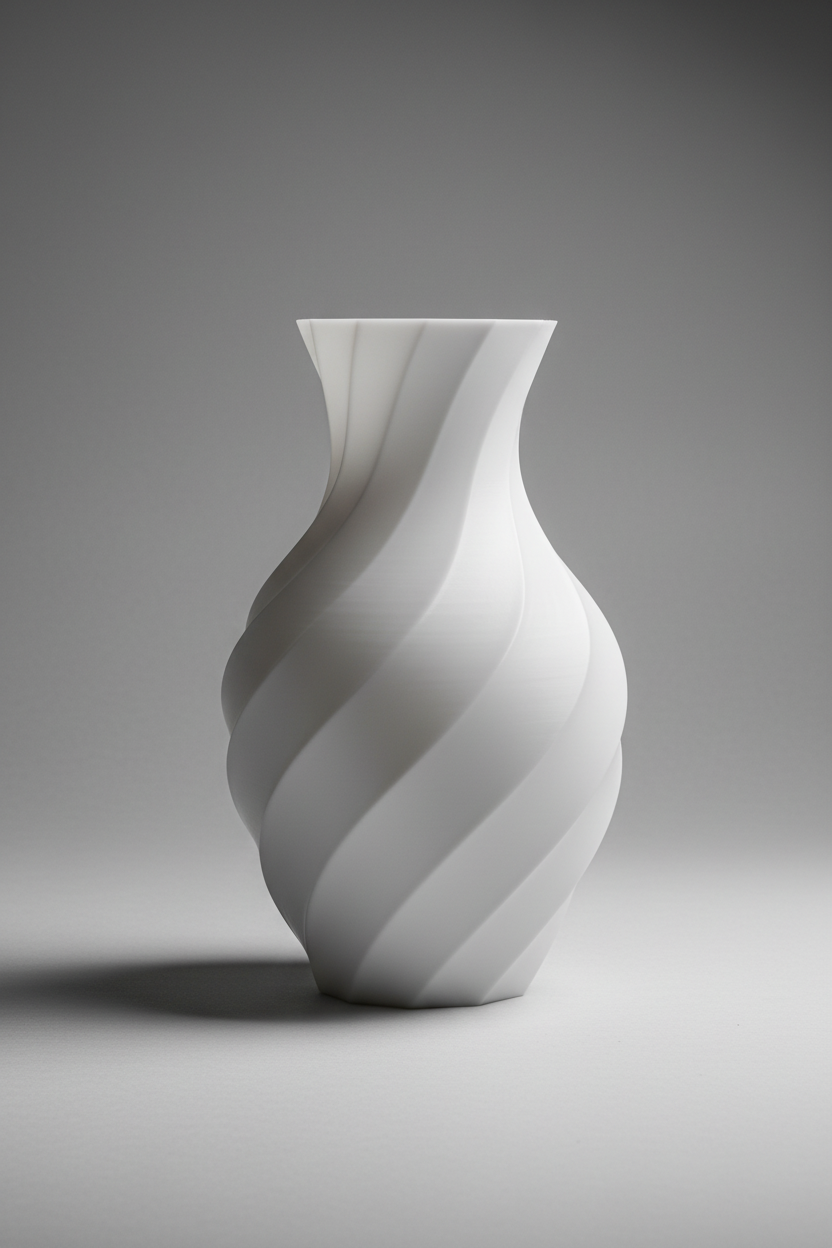 3D Printed Spiral Vase