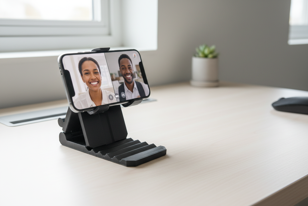 Adjustable Phone Stand - Foldable & Portable
