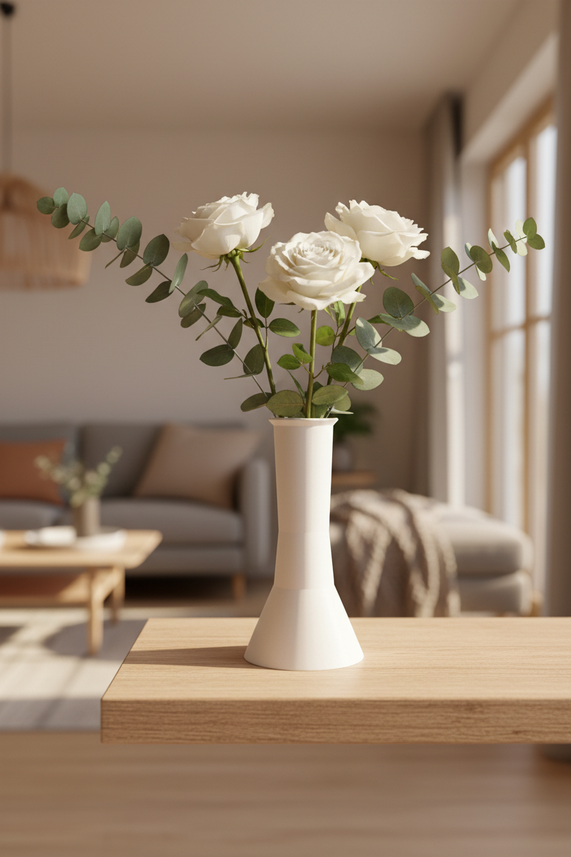 Elegance Vase – 3D Printed Decorative Vase