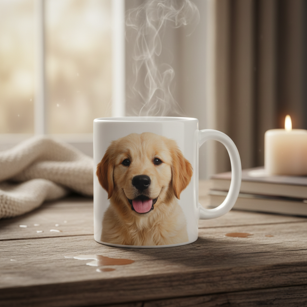 Kisállat fotós bögre