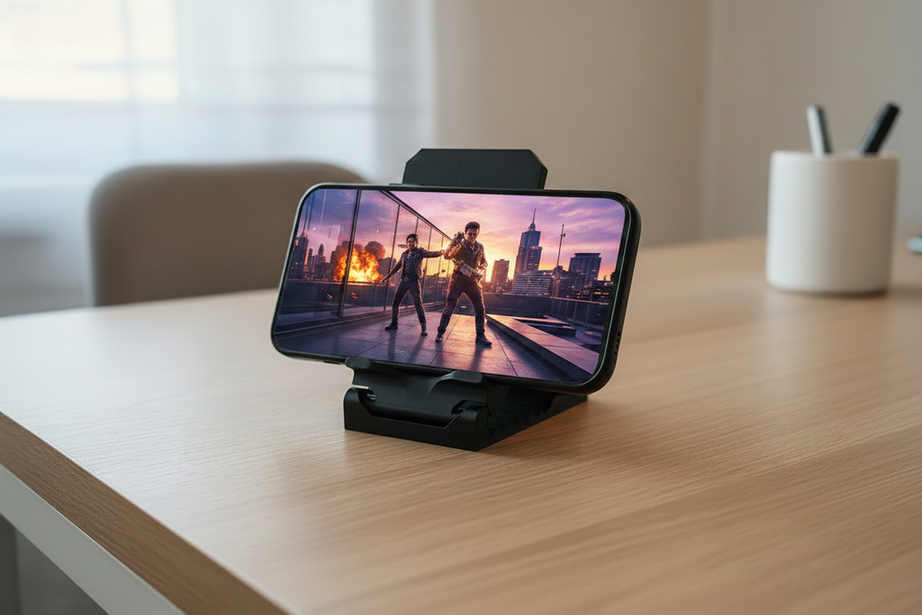 Phone Stand - sorozat a képernyőn
