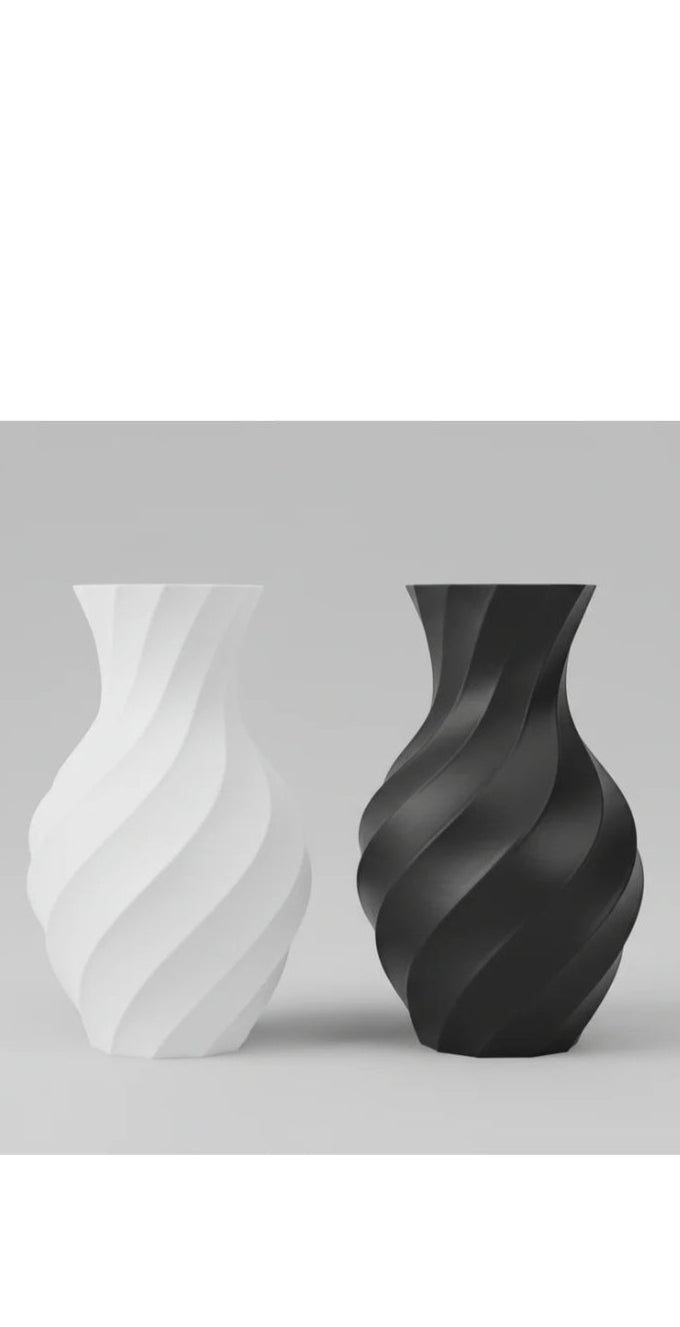 Modern Twisted Vase