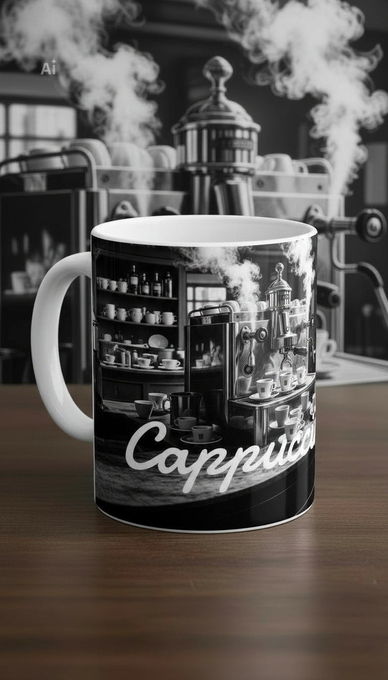 Cappuccino Mug – Sublimation Printed
