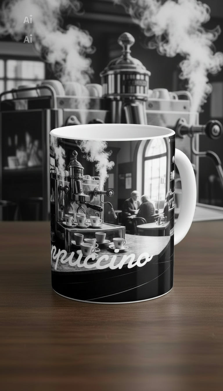 Cappuccino Mug – Sublimation Printed