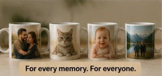 Custom Photo Mug – Personalised With Your Image