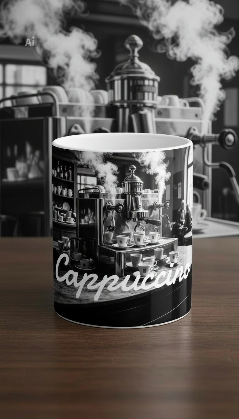 Cappuccino Mug – Sublimation Printed
