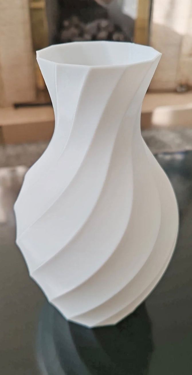 Modern Twisted Vase
