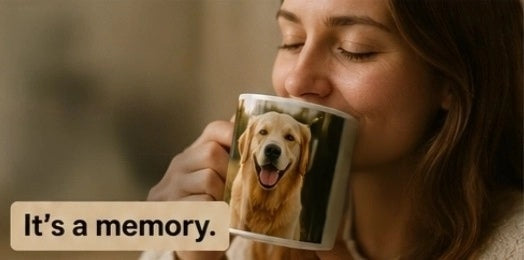 Personalised Photo Mug – Custom Memory Coffee Cup Gift for Him & Her